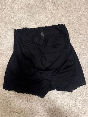 Natori Black High-Waist Shapewear Shorts